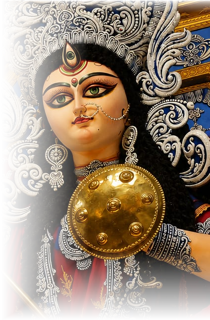 Goddess Durga — Hattala Sarbojanin Durgotsab